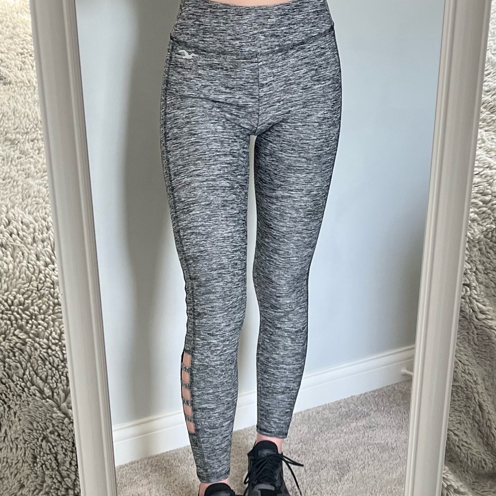 Hollister Marled Gray Leggings